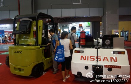 靖江叉车参展第9届广州国际品牌叉车及配件展览会