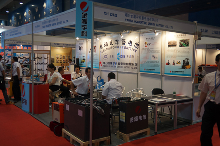 金潮宇科重装出席第九届广州国际品牌叉车及配件展