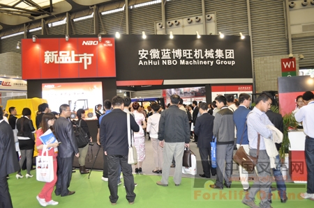 安徽蓝博旺新品发布会在CeMAT 2013举行