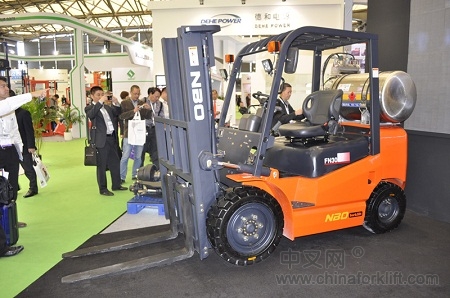 叉车新势力——安徽蓝博旺隆重登场CeMAT ASIA 2013