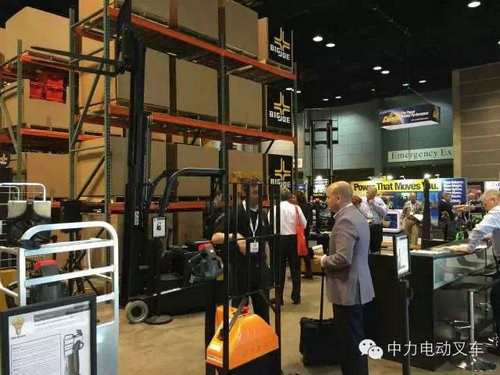 中力美国BIGJOE在芝加哥物流展