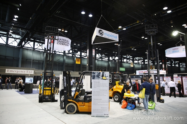美科斯携多款新品叉车再次参展（ProMat2015）芝加哥物流展