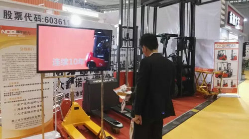 诺力机械亮相温博会、成都特许展，多款物流装备大放异彩
