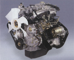 ISUZU　4JG2柴油引擎2.0T-3.5T   _中国叉车网(www.chinaforklift.com)
