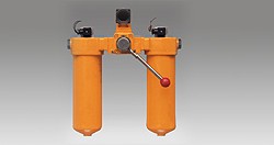 双筒回油过滤器  