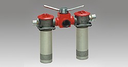 双筒微型直回式回油滤油器  