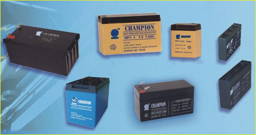 蓄电池（美国冠军） np12v-7/12/17/24/38AH