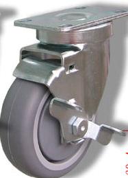 H2热塑橡胶脚轮 H2