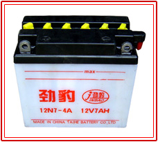 蓄电池 12N7-4A 12V7AH_中国叉车网(www.chinaforklift.com)