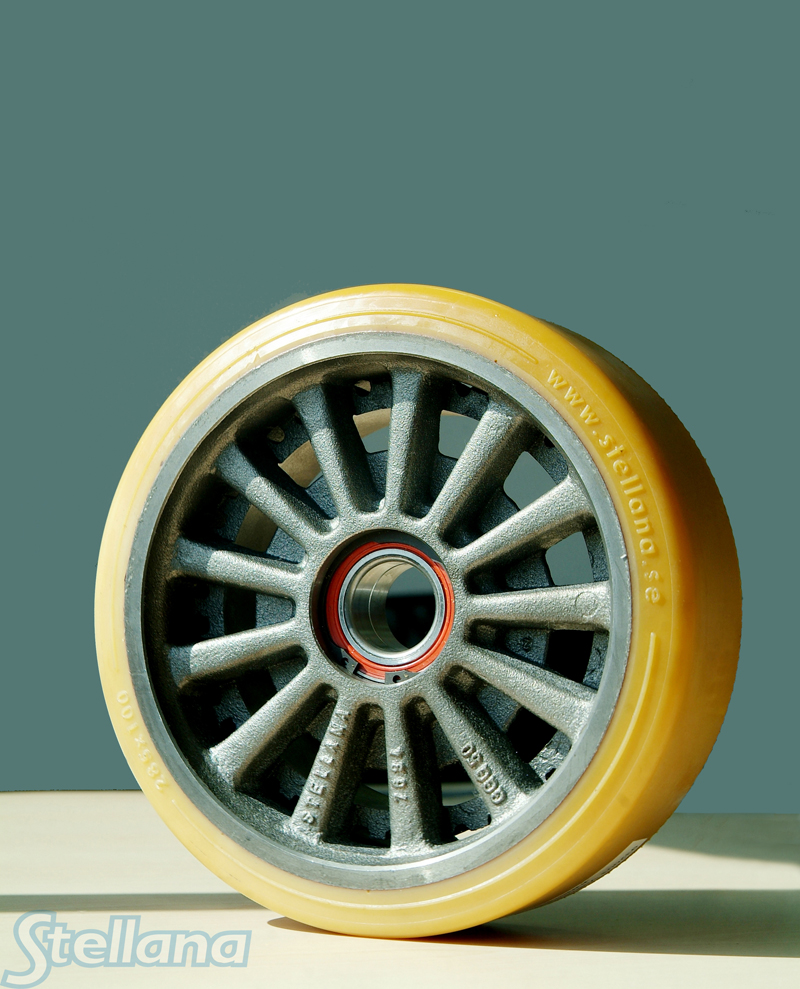 四达轮业：电动仓储叉车聚氨酯轮胎