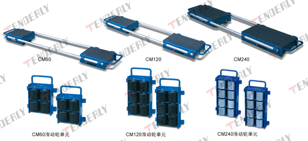 无锡泰得力:可调式重型滑动轮 CM