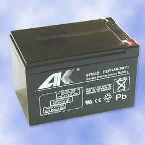 奥克电动车蓄电池12V14AH 6-DZM-10;密闭式(6FM14)