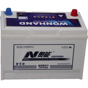 奥能免维护铅酸蓄电池12V70AH 65D31