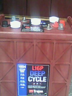 美国Trojan叉车蓄电池 L16P