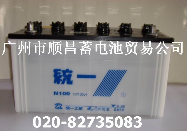 天津统一蓄电池，广东统一蓄电池，广州统一蓄电池 N100AH