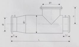 管道过滤器便宜 268*986*56