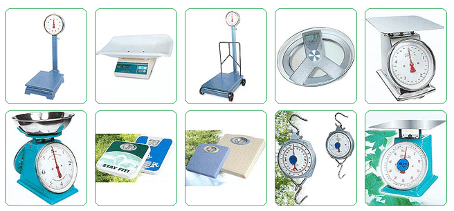 电子秤、弹簧秤、天平、地磅
