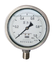 耐震压力表