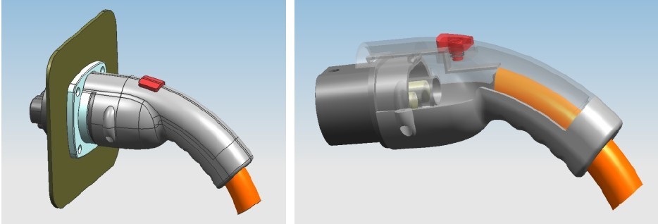 电动汽车充电接口 DOSEV---DC300