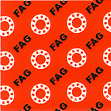 一面带密封圈的深沟球轴承FAG 6310RSR