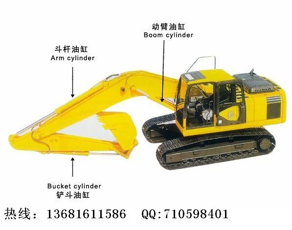山河智能挖掘机涨紧油缸/弹簧总成,千秋架,工字架,连杆,U型架