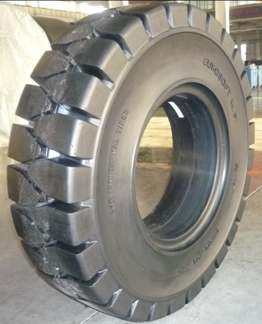 itl实心叉车轮胎，工程轮胎，林德叉车轮胎 500-8