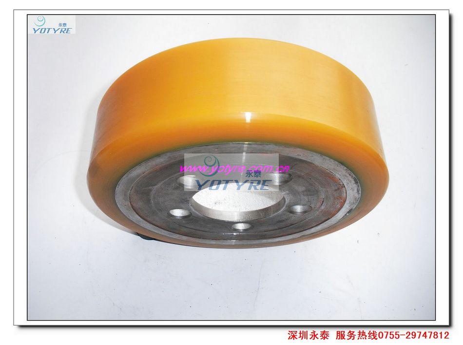 叉车轮胎 BT叉车驱动轮/5孔 叉车配件 254*75