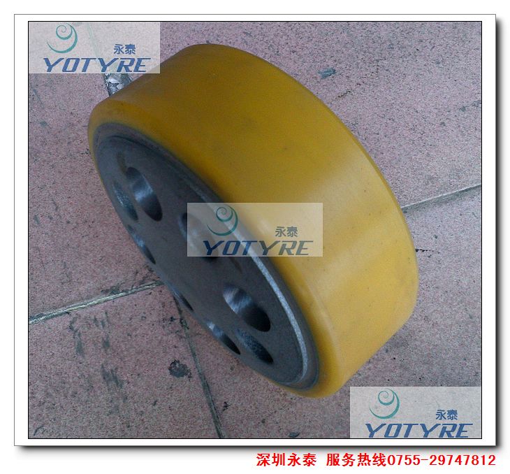 叉车轮胎 皇冠叉车驱动轮 科朗叉车轮子 驱动轮