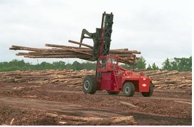 美国伐木抓举叉车 TLS