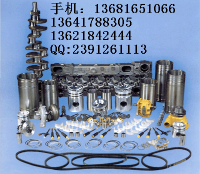 住友挖机发动机配件，四配套，缸套组件，活塞组件，大/小瓦