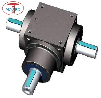 方形十字螺旋伞齿转向器 RNV065-RNV260