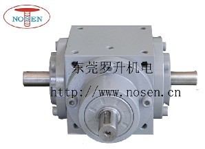 方形十字螺旋伞齿直角转向器 RNV065-RNV260