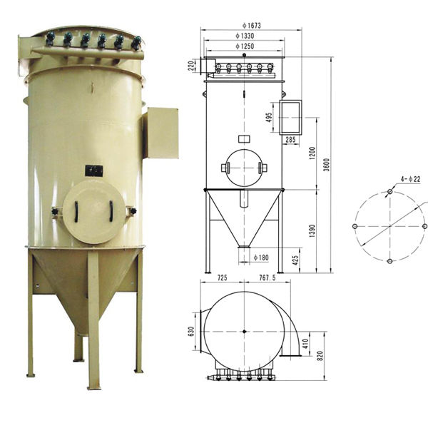 搅拌站仓顶除尘器用除尘滤芯