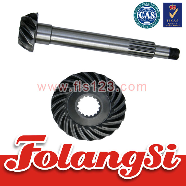 叉车配件 螺旋伞齿轮/螺旋伞齿轮输出轴 TCM FD20-30Z5,T6,T7 /21齿,10齿