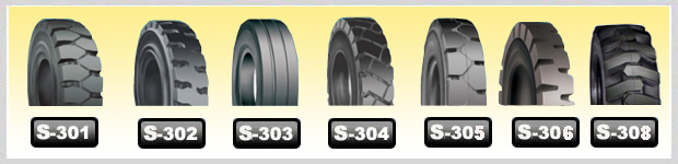 充气（实心）叉车轮胎 29－15