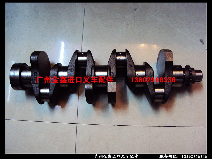 供应日产叉车配件H20,H25曲轴总成 H25