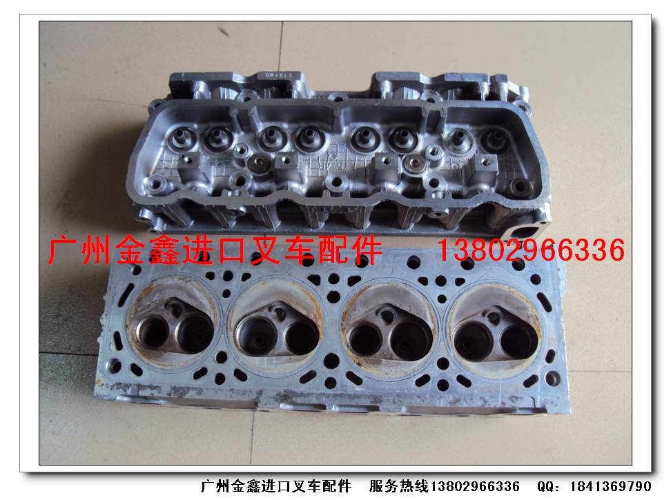 尼桑叉车配件K21,K25缸盖总成 K21,K25