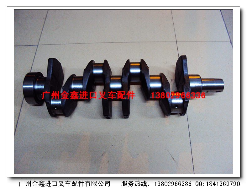洋马发动机配件4TNE94曲轴总成 4TNE94