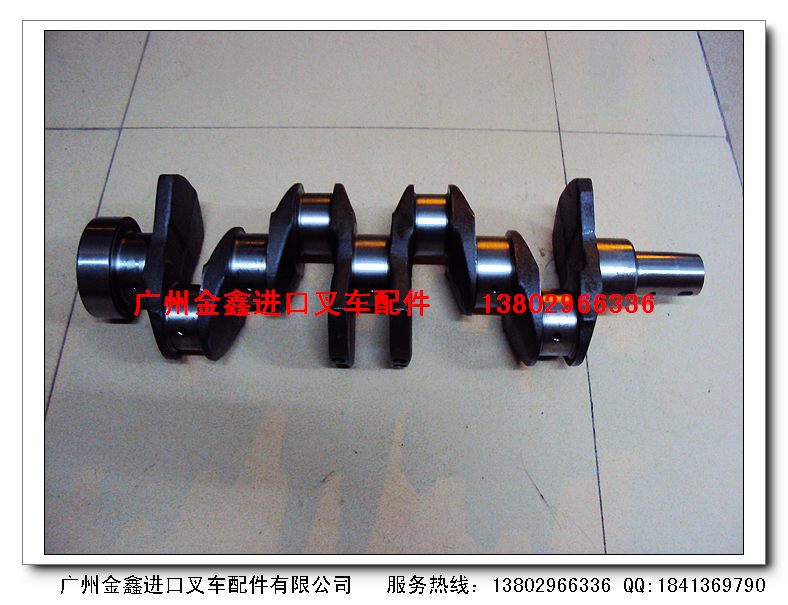 洋马发动机配件4TNE94曲轴总成 4TNE94