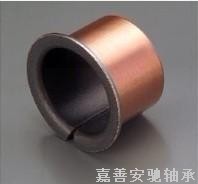 钢背无油翻边轴承 复合翻边衬套 无油翻边轴套 DIN1494标准|非标准