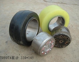杭州进口叉车配件　进口聚氨脂轮胎