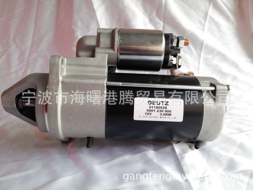 起动机林德叉车风冷道依茨启动马达批发01180928  0001230006 01180928 0001230006