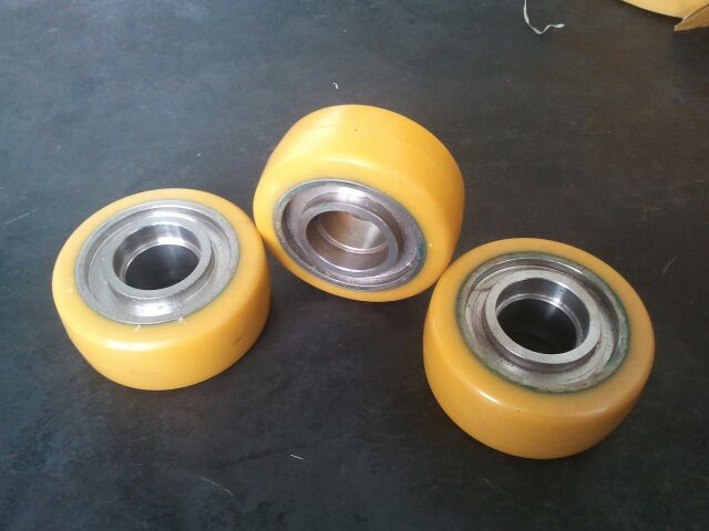 徐州电动搬运车轮胎，海斯特托盘车轮子 85*70