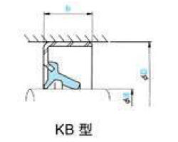 日本NOK油封 KC/KB无弹簧双唇骨架油封NBR材质 AG2651-F1