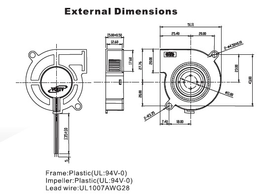 鼓风机涡轮风机离心风机直流鼓风机交流鼓风机 AB05112MB150300