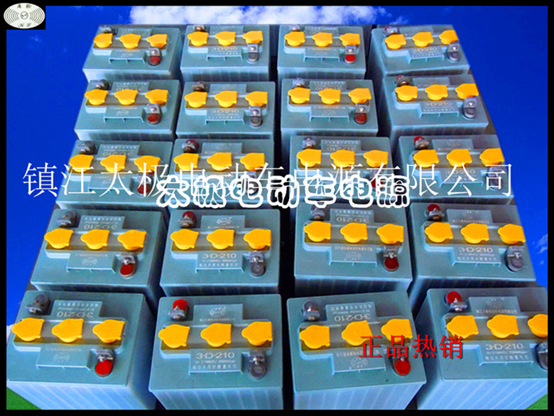 3-D-210 3-DG-210观光车蓄电池 游览车电池 巡逻车电瓶组 3-D-210