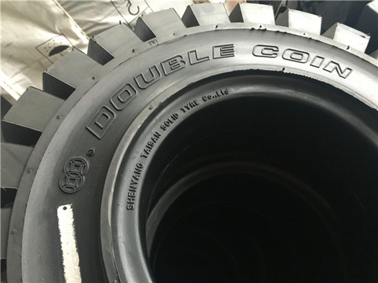 双钱泰山叉车实心轮胎生产厂家出售6.00-9等多型号叉车实心胎 6.00-9