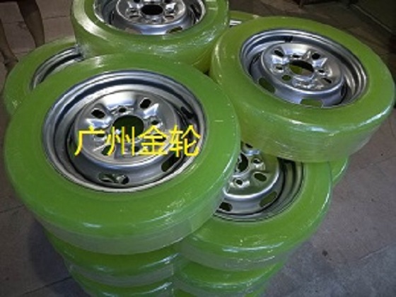 实心胎无痕胎观光车轮免充气轮胎 1