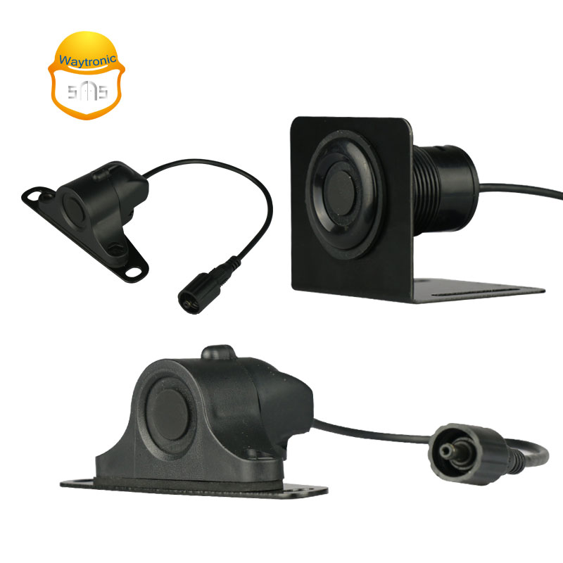 唯创 唯创知音WT大货车泥头车倒车雷达 防撞预警系统4探头LED月牙防水