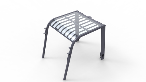 合肥和安 内燃框架与后支撑腿分体式护顶架